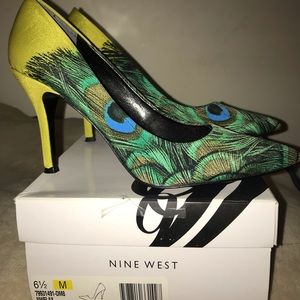 Nine West Peacock Heels!